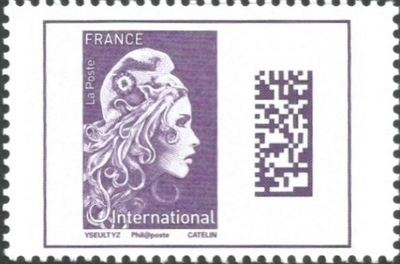 RF5291 - Philatélie 50 - Timbre de France 2019 N° YT 5291 - Type Marianne d'Yz, Marianne Datamatrix