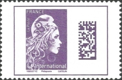 RF5291A - Philatélie 50 - timbres de France N° 5291A de 2019 - Marianne d'Yz Marianne Datamatrix