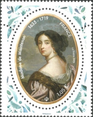 RF5337 - Philatélie 50 - Timbre de France 2019 N° YT 5337 - Madame de Maintenon