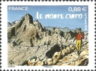RF5343 - Philatélie 50 - Timbre de France 2019 N° YT 5343 - Le Monte Cinto