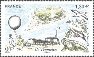 RF5366 - Philatélie 50 - Timbre de France 2019 N° YT 5366 - Ile Tromelin