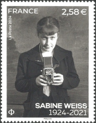 RF5801 - Philatélie 50 - Timbre de France N°YT 5801 - Sabine Weiss