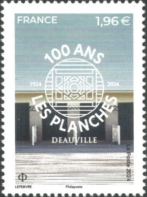 RF5802 - Philatélie 50 - Timbre de France N°YT 5802 - 100 ans des Planches de Deauville