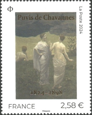 RF5818 - Philatélie 50 - Timbre de France N°YT 5818 - Pierre Puvis de Chavannes