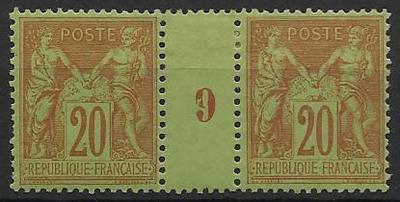 RF96MILLESIME9 - Philatélie - Timbres de France Millésime 9 N° yvert et tellier 96 - Timbres de collection