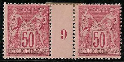 RF98MILLESIME9 - Philatélie - Timbres de France Millésime 9 N° yvert et tellier 98 - Timbres de collection