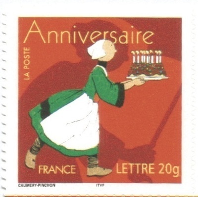 RFADH52C - Philatélie 50 - Timbre de France adhésif n°YT 52C