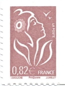 RFADH53B - Philatélie 50 - Timbre de France adhésif n°YT 53B