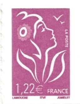 RFADH53C - Philatélie 50 - Timbre de France adhésif n°YT 53C