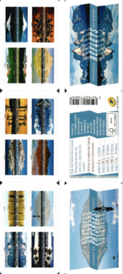 RFBC1360 - Philatélie 50 - Carnet de timbres autoadhésifs Année internationale du tourisme durable pour le développement N°BC1360