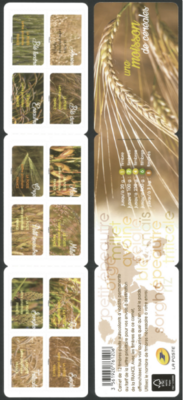 RFBC1442 - Philatélie 50 - Carnet de timbres autoadhésifs Céréales nourricières N°BC1442