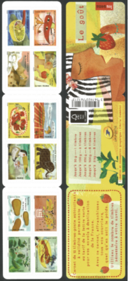 RFBC1454 - Philatélie 50 - Carnet de timbres autoadhésifs Céréales nourricières N°BC1454