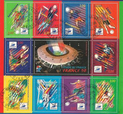 RFBF19O - Philatélie - Bloc feuillet de France N° Yvert et Tellier 19 oblitéré - Timbres de collection