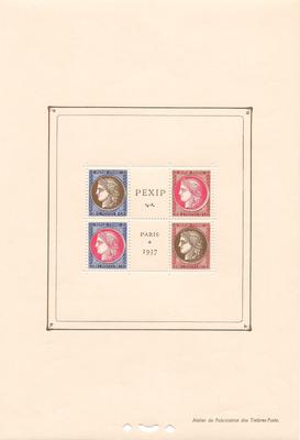 RFBF3 - Philatélie - Bloc feuillet de France N° Yvert et Tellier 3 - Timbres de collection