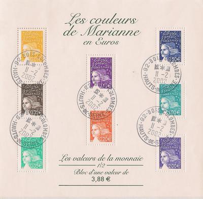 RFBF44O - Philatélie - Bloc feuillet de France N° Yvert et Tellier 44 oblitéré - Timbres de collection
