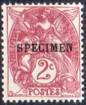 RF.C.I.108CI3, Philatélie 50, Timbre de France, Cours d'Instruction, N°108CI3, Spécimen