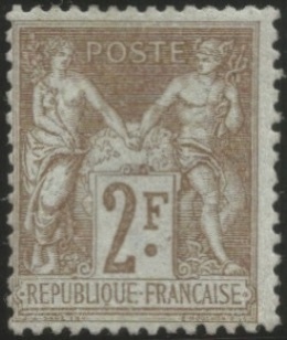 RFCL105* - Philatélie 50 - Timbre Classique N°105 Neuf