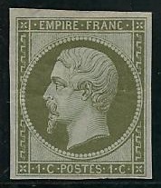 RFCL11LegdefAspTB - Philatélie - Timbre de france classique N° Yvert et Tellier 11 légers défauts aspect Très Bien - Timbres classiques de France