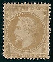 RFCL28Aneuf - Philatélie - Timbre de france classique N° Yvert et Tellier 28A neuf - Timbres classiques de France