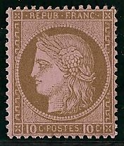 RFCL54neuf - Philatélie - Timbre de france classique N° Yvert et Tellier 54 neuf - Timbres classiques de France