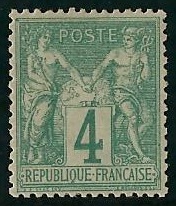 RFCL63-70 - Philatélie - Timbre de france classique N° Yvert et Tellier 63 charnière - Timbres classiques de France