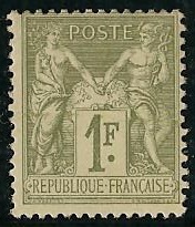 RFCL82-55 - Philatélie - Timbre de france classique N° Yvert et Tellier 82 charnière - Timbres classiques de France