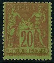 RFCL96-10 - Philatélie - Timbre de france classique N° Yvert et Tellier 96 charnière - Timbres classiques de France