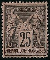 RFCL97-18 - Philatélie - Timbre de france classique N° Yvert et Tellier 18 charnière - Timbres classiques de France