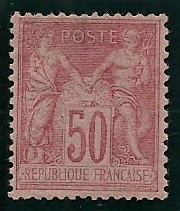 RFCL98 - Philatélie - Timbre de france classique N° Yvert et Tellier 98 charnière - Timbres classiques de France