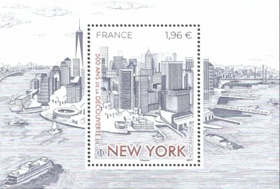 RFF5769 - Philatélie 50 - Feuillet de France N° YT F5769 - 500e anniversaire de la découverte de New-York