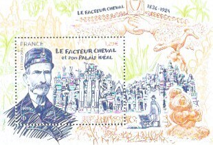 RFF5771, Philatélie 50, Timbre de France N° F5771, Centenaire de la mort de Ferdinand Cheval, dit « Le Facteur Cheval », 2024