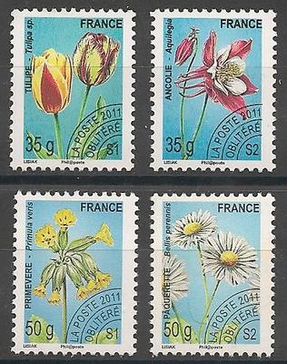 RFP259-262 - Philatelie - Timbres de France préoblitéré N° Yvert et Tellier 259 à 262 - Timbres de collection