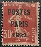 RFP32Obli - Philatelie - Timbre de France préoblitéré N° Yvert et Tellier 32 oblitéré - Timbres de collection