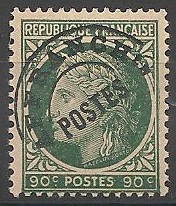 RFP89 - Philatelie - Timbre de France préoblitéré N° Yvert et Tellier 89 - Timbres de collection