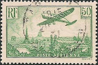 RFPA14O - Philatélie - Timbre poste aérienne n°YT 14 - Timbres de collection