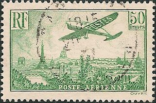 RFPA14O - Philatélie - Timbre poste aérienne n°YT 14 - Timbres de collection