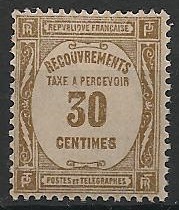 RFTAXE57 - Philatélie - Timbre de France Taxe N° Yvert et Tellier 57 - Timbres de collection