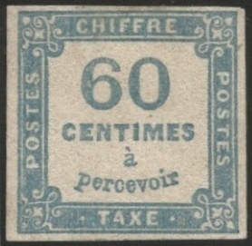 RFTAXE9* - Philatelie 50 - Timbre Taxe N°9 neuf avec charnière