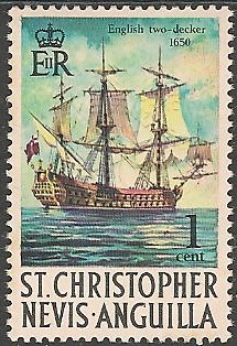 Philatélie - Saint Christophe et Nevis - Timbres de collection