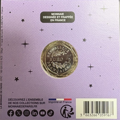 scorpion2026, Philatélie 50, Pièce 5€ Collection Astro 2025, Monnaie de Paris