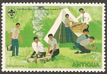 Philatélie - Scoutisme - Timbres de collection