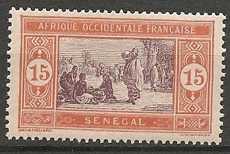 SEN58 - Philatelie - Timbre du Sénégal N° Yvert et Tellier 58 - Timbres de colonies françaises