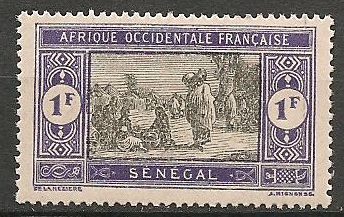 SEN67 - Philatelie - Timbre du Sénégal N° Yvert et Tellier 67 - Timbres de colonies françaises