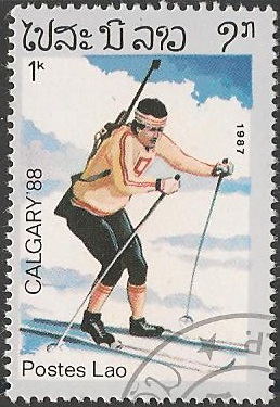 Philatélie - Ski de fond - Timbres de collection