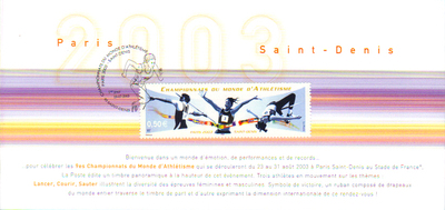 Souvenir 2003 athlétisme - 2