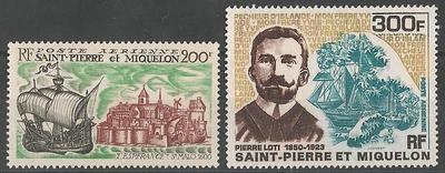 SPMPA46-47 - Philatélie - Timbres de Saint Pierre et Miquelon N°YT 46-47 - Timbres de collection