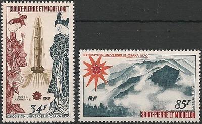 SPMPA48-49 - Philatélie - Timbre de Saint Pierre et Miquelon N° YT 48-49 - Timbres de collection