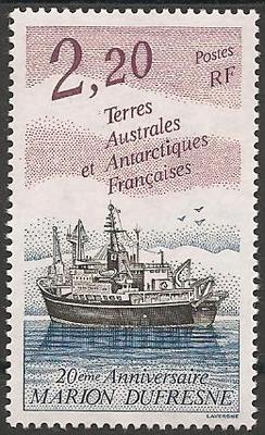 TAAF174 - Philatélie - Timbres des terres australes n° YT174 - Timbres de collection
