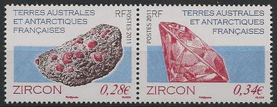 TAAF578-579 - Philatélie - Timbres des terres australes n° YT578-579 - Timbres de collection