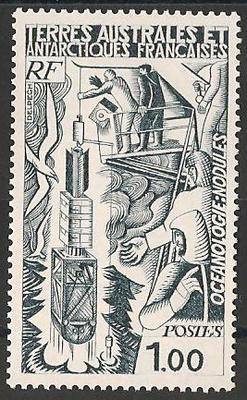 TAAF70 - Philatélie - Timbres des terres australes n° YT70 - Timbres de collection